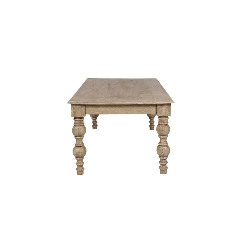 Natural Solid Wood Coffee Table 3