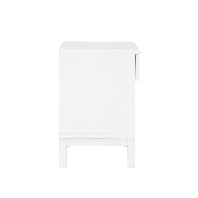 Greyson Living Brighten Cane Nightstand with 1 Drawer 1