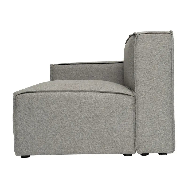 Modern Left Armrest Modular Sectional Sofa Chair 10