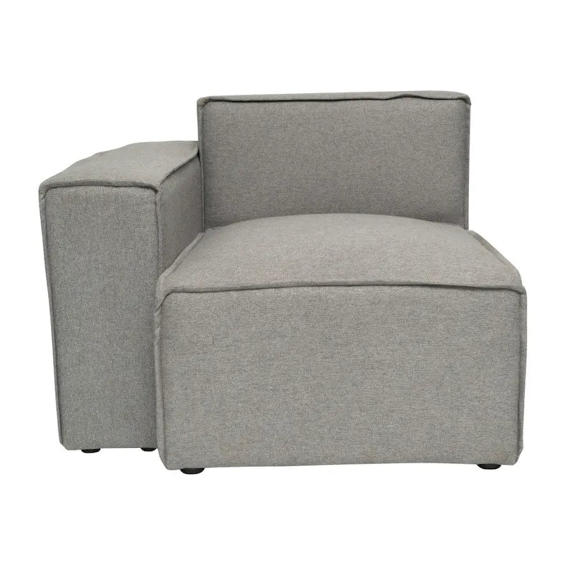 Modern Left Armrest Modular Sectional Sofa Chair 13