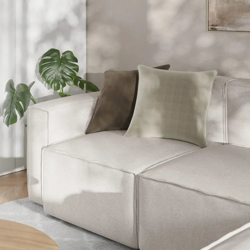 Modern Left Armrest Modular Sectional Sofa Chair 16