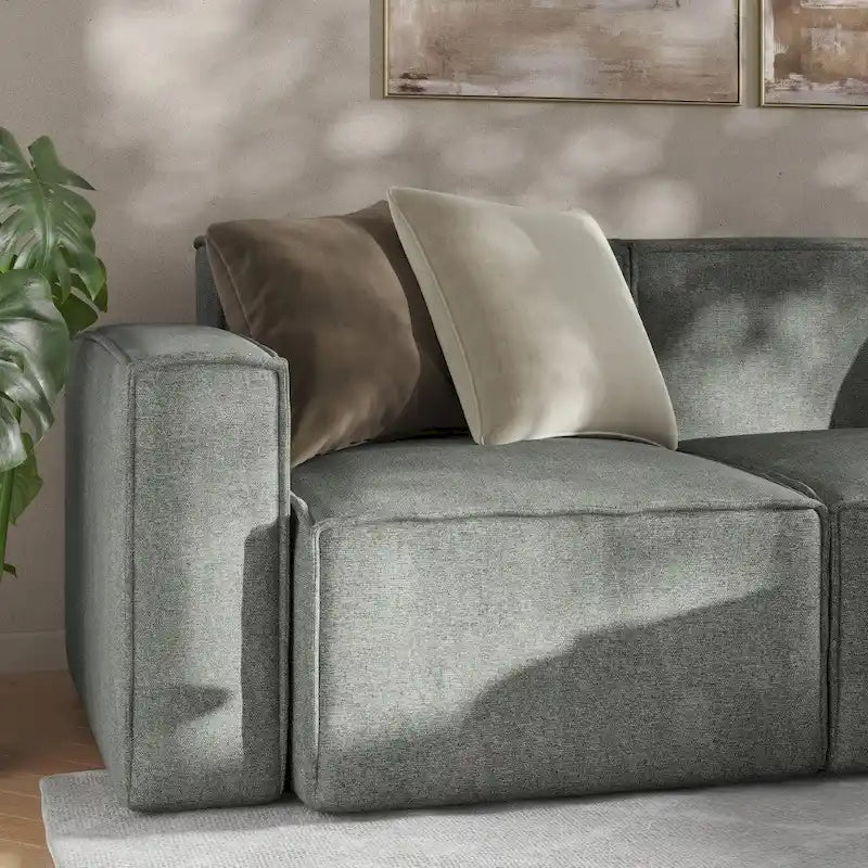 Modern Left Armrest Modular Sectional Sofa Chair 26