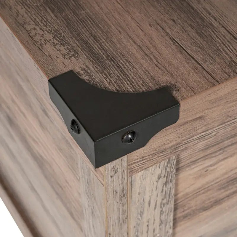 Contemporary Farmhouse Coffee Table Featuring Concealed Storage 27