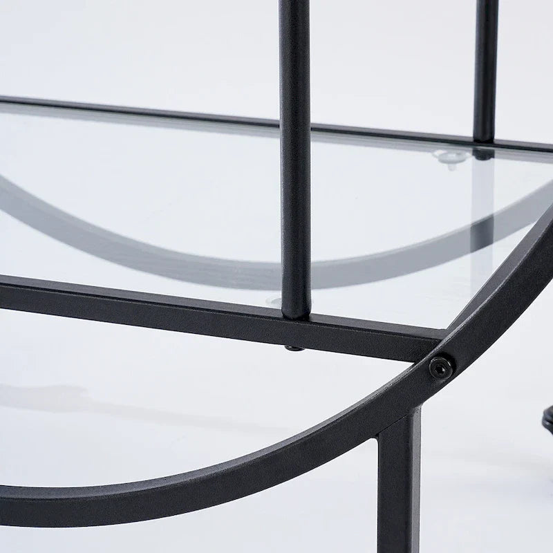 Chic Mobile Bar Cart - Elegant Drink Cabinet for Home & Entertaining 13