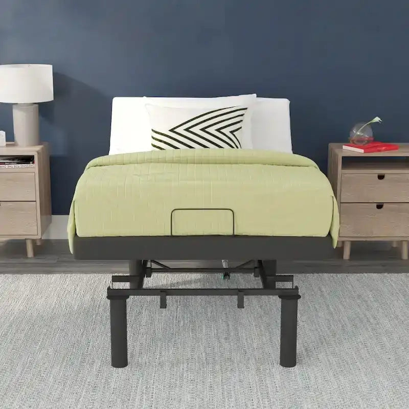 Wireless Remote Adjustable Bed Base with Anti-Skid Upholstery 4