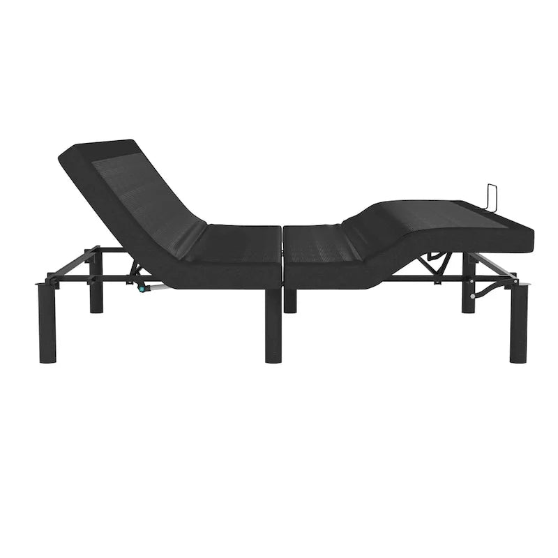 Wireless Remote Adjustable Bed Base with Anti-Skid Upholstery 36