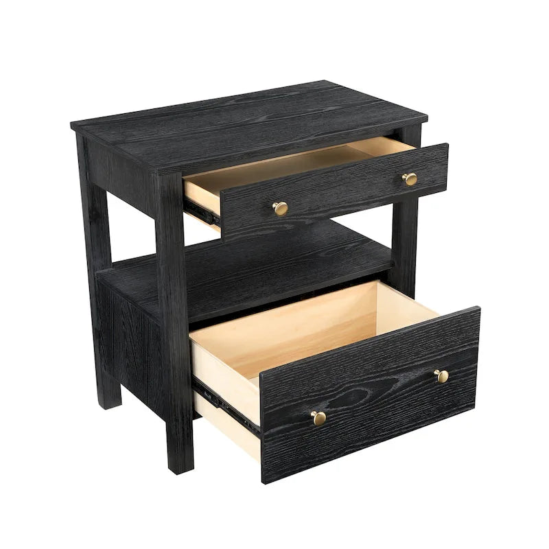 Greyson Living Denton 2-Drawer Nightstand 2
