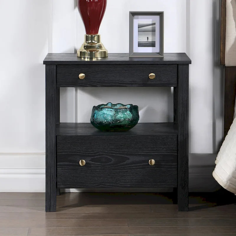 Greyson Living Denton 2-Drawer Nightstand 7