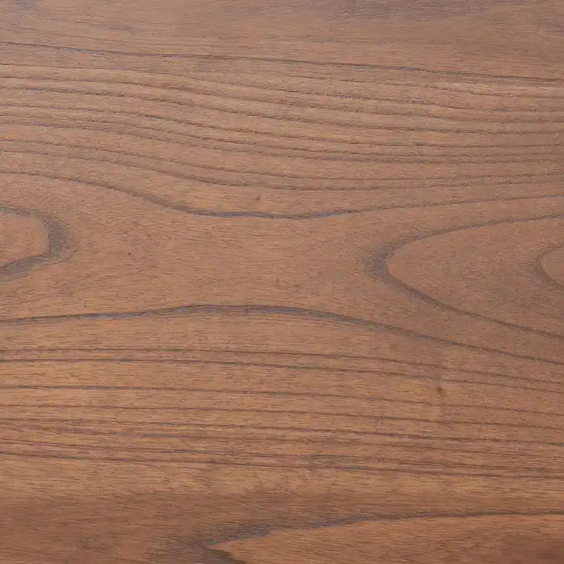 Salvatore Mid-Century Modern Walnut Brown Wood Platform Bed 7