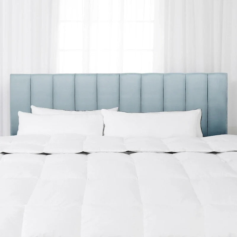 CorLiving Helena King Size Velvet Tufted Headboard 1
