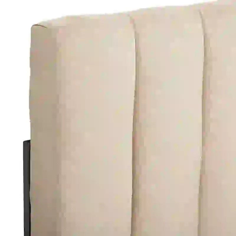 CorLiving Helena King Size Velvet Tufted Headboard 7