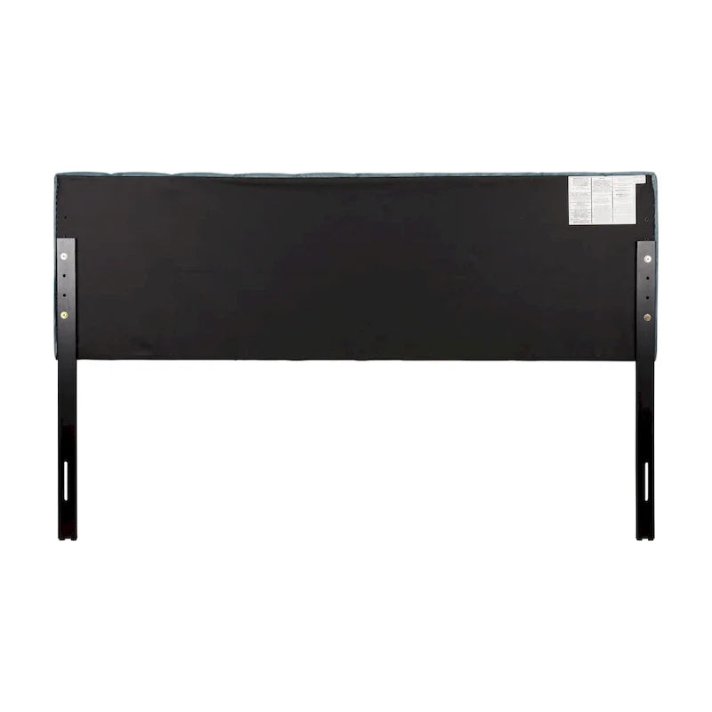 CorLiving Helena King Size Velvet Tufted Headboard 13