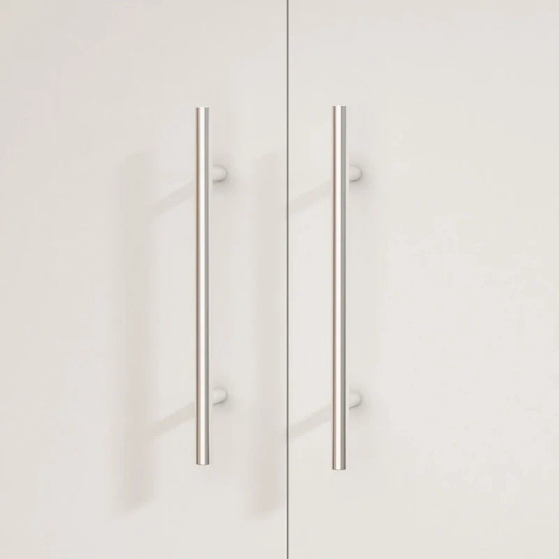Black and White Wardrobe Armoire Closet with Drawer - 31.5W x 66.9H 8