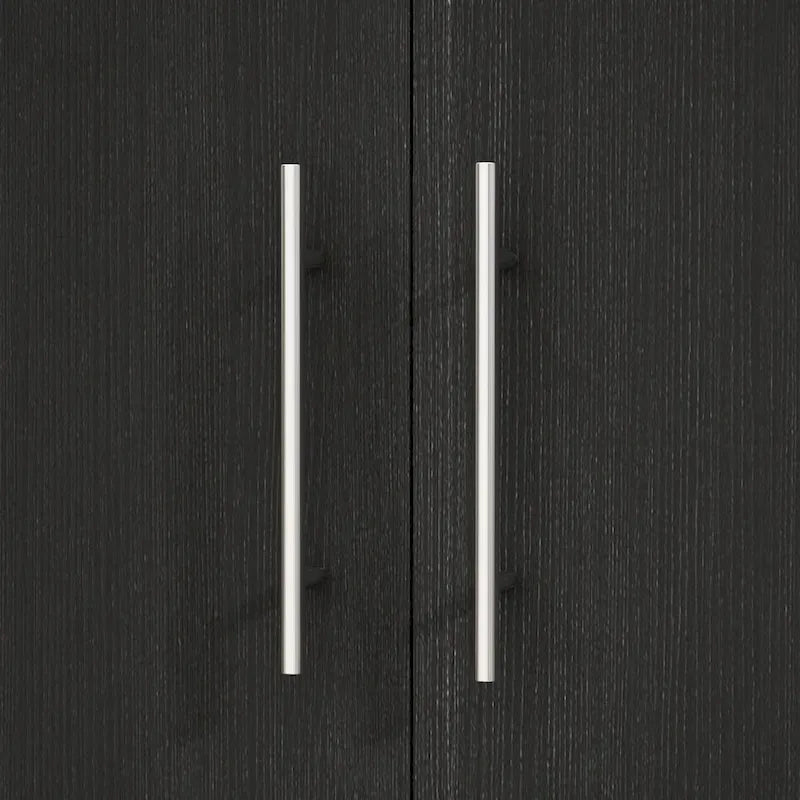 Black and White Wardrobe Armoire Closet with Drawer - 31.5W x 66.9H 23