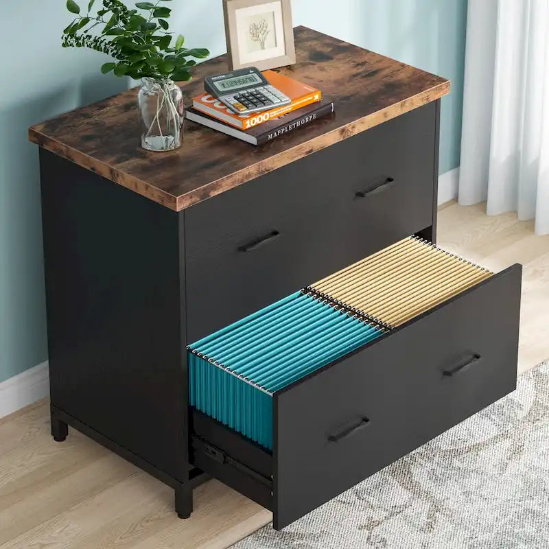 2-Drawer Lateral File Cabinet for Office Organization 1