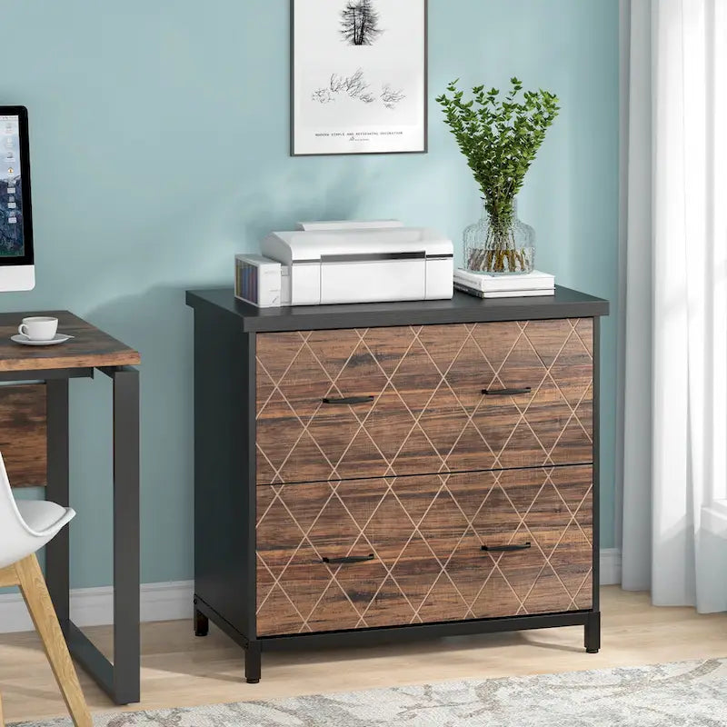 2-Drawer Lateral File Cabinet for Office Organization 5