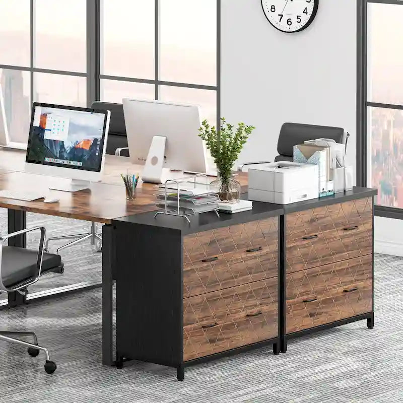 2-Drawer Lateral File Cabinet for Office Organization 6