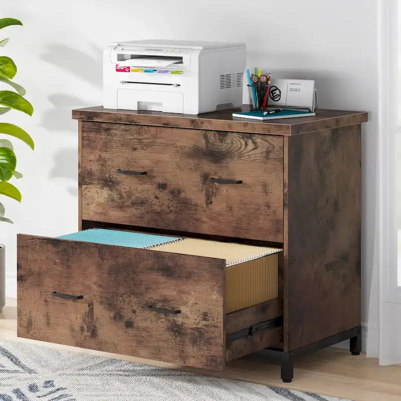 2-Drawer Lateral File Cabinet for Office Organization 16