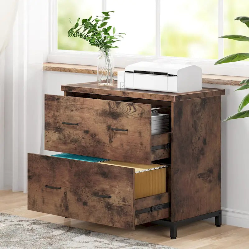 2-Drawer Lateral File Cabinet for Office Organization 21