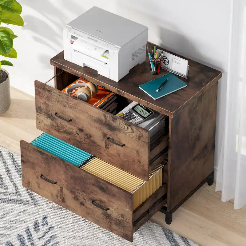 2-Drawer Lateral File Cabinet for Office Organization 22