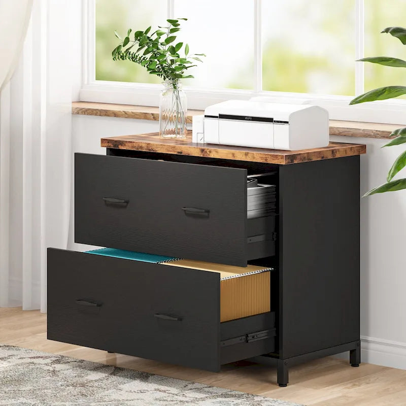 2-Drawer Lateral File Cabinet for Office Organization 28