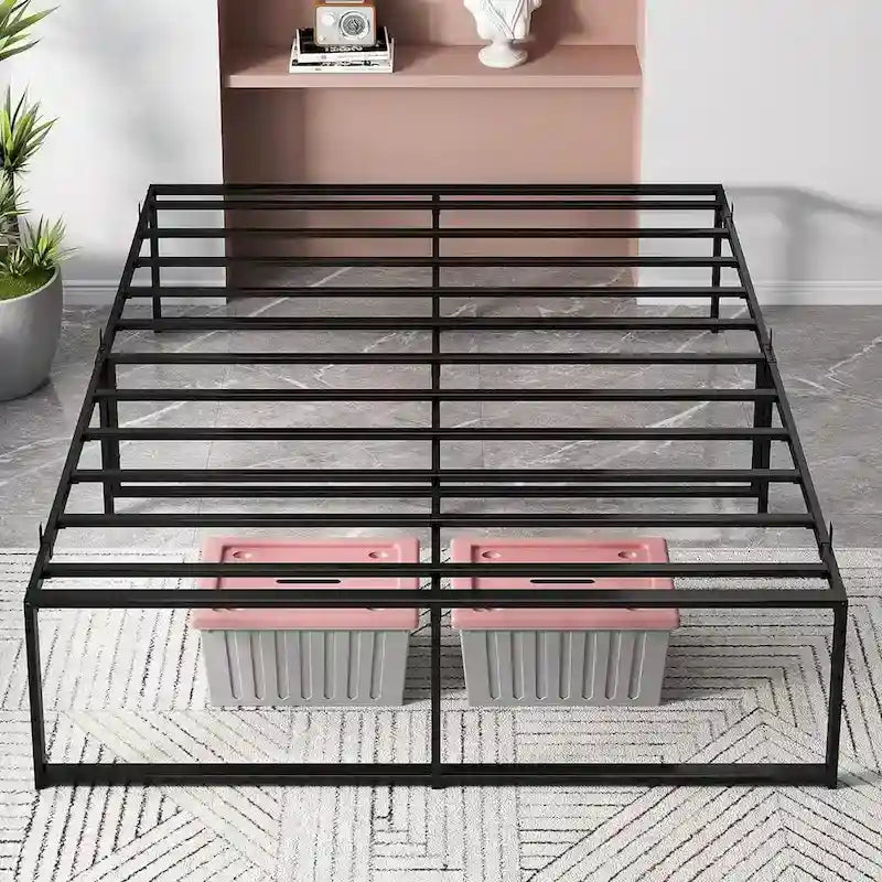 14-Inch Heavy-Duty Metal Full Bed Frame 1