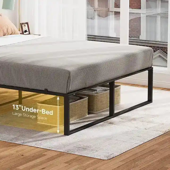 14-Inch Heavy-Duty Metal Full Bed Frame 5