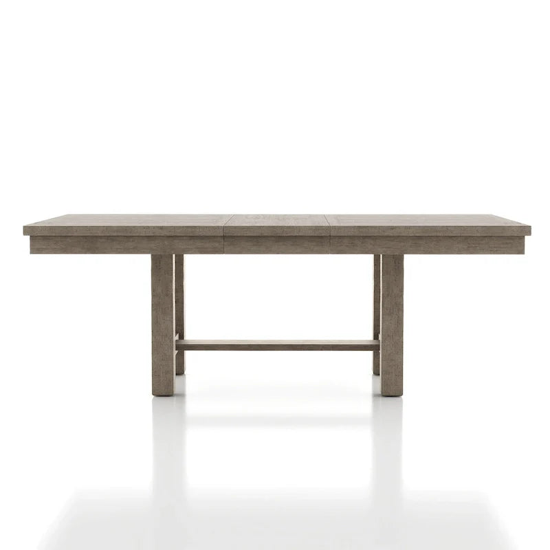Jusk Rustic Grey Wood 5-Piece Dining Set by Furniture of America 11