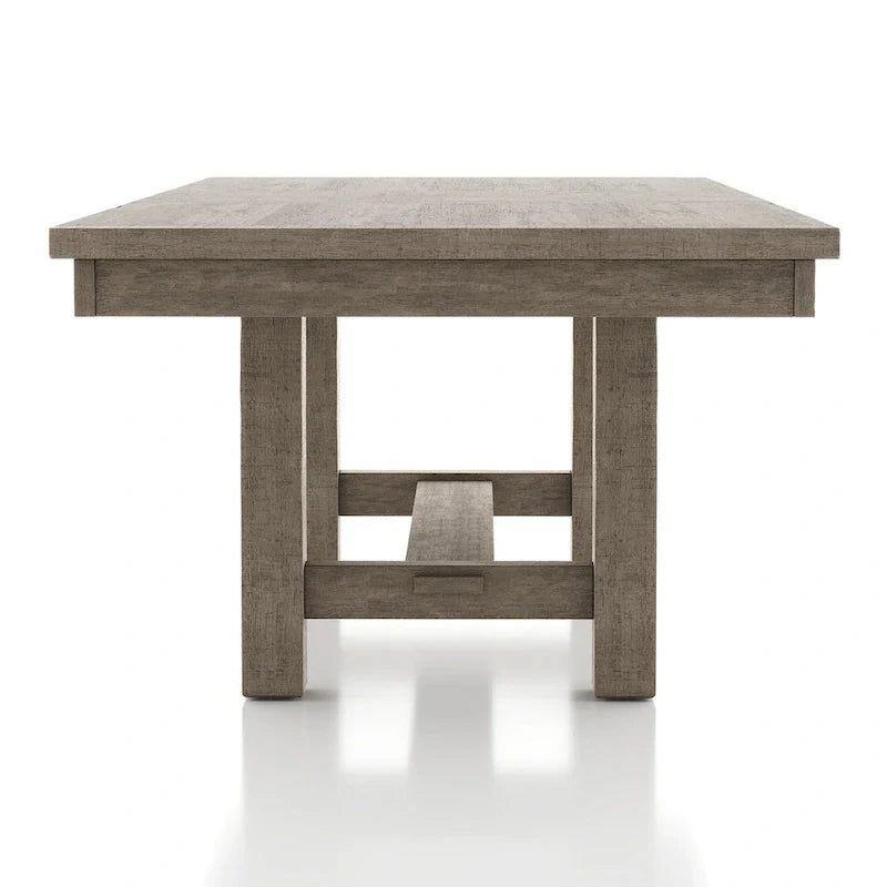 Jusk Rustic Grey Wood 5-Piece Dining Set by Furniture of America 12
