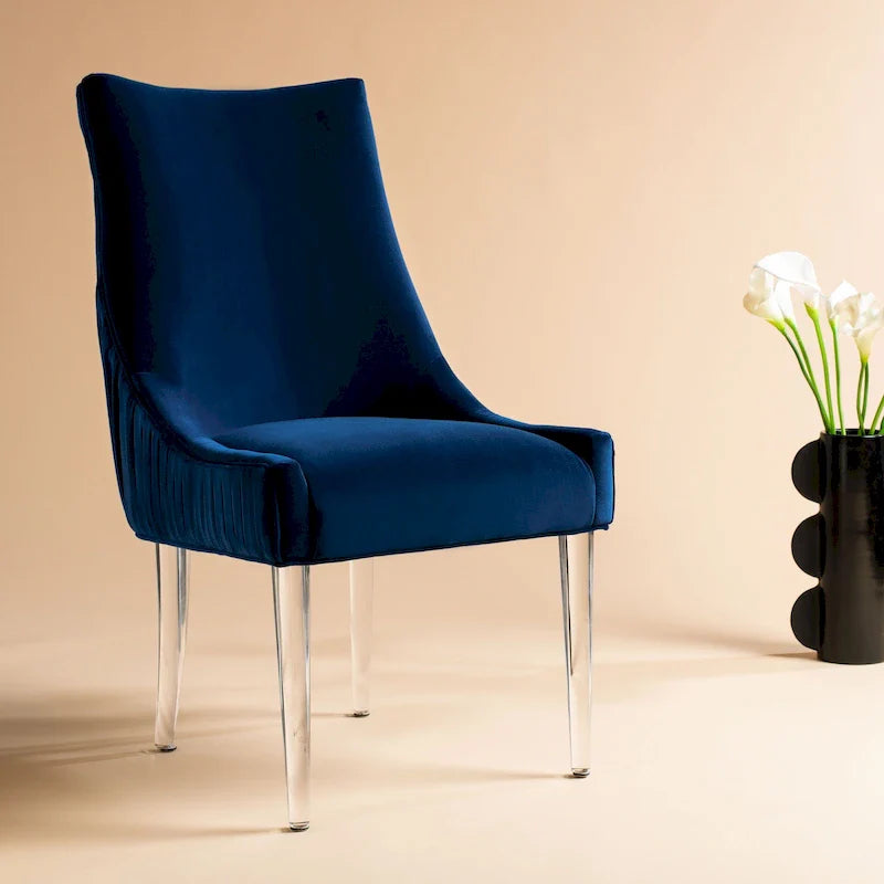 Couture Vesile Acrylic Leg Dining Chair 31