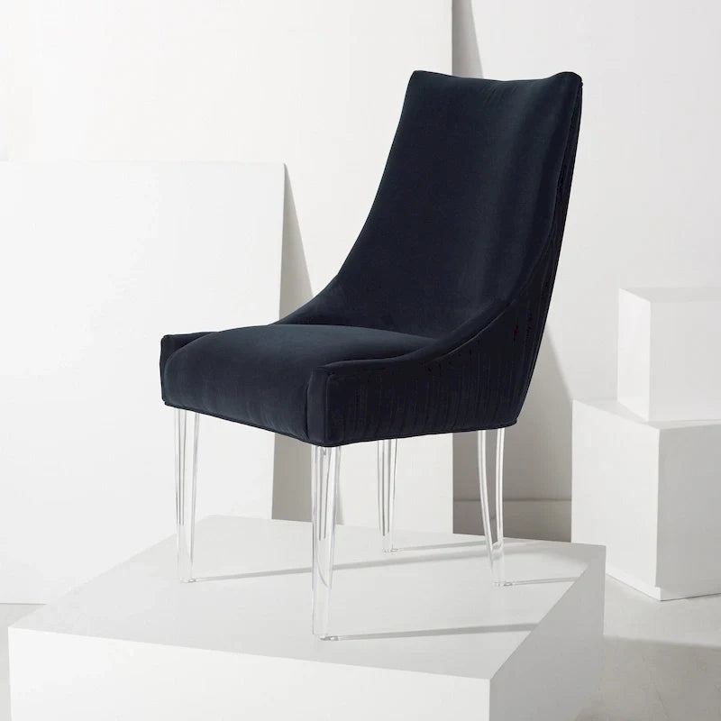 Couture Vesile Acrylic Leg Dining Chair 32
