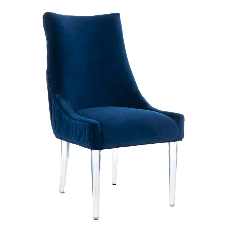 Couture Vesile Acrylic Leg Dining Chair 8