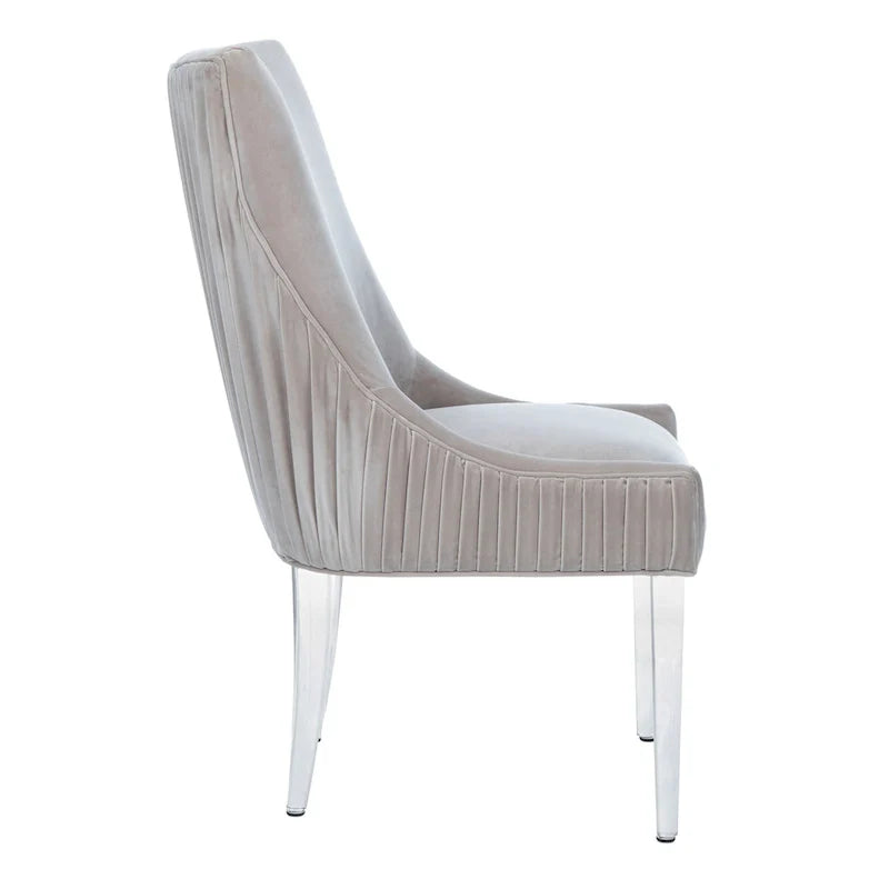 Couture Vesile Acrylic Leg Dining Chair 19