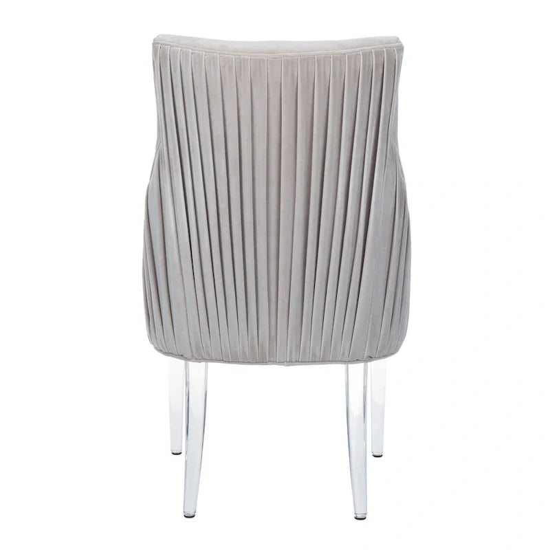 Couture Vesile Acrylic Leg Dining Chair 21