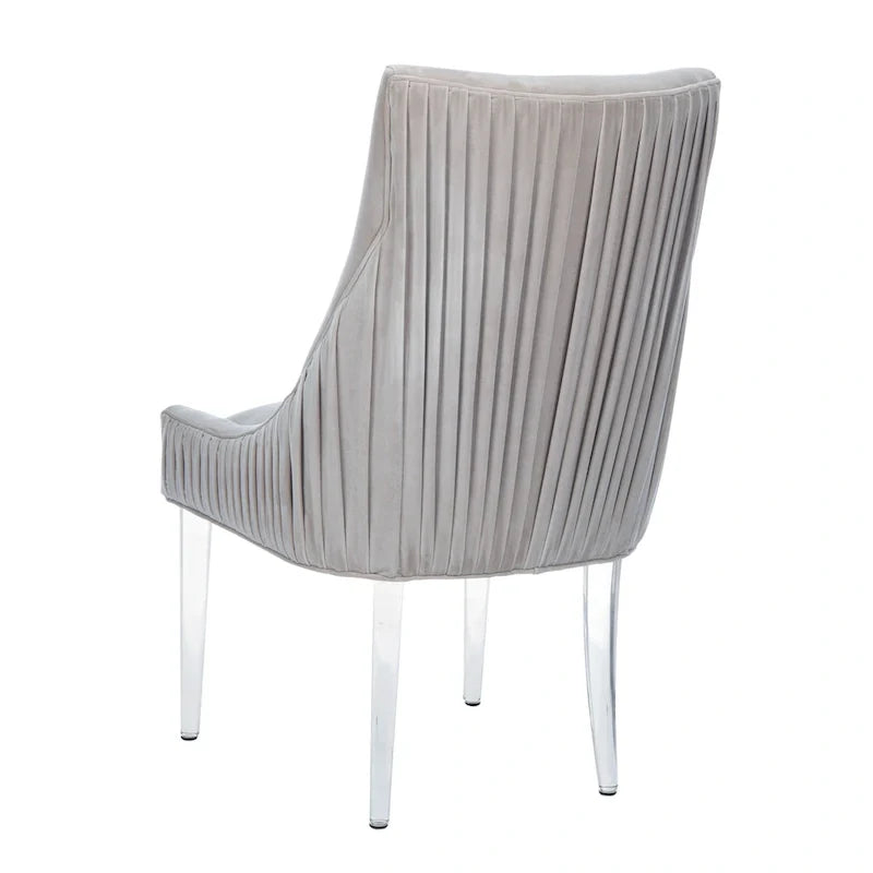 Couture Vesile Acrylic Leg Dining Chair 22