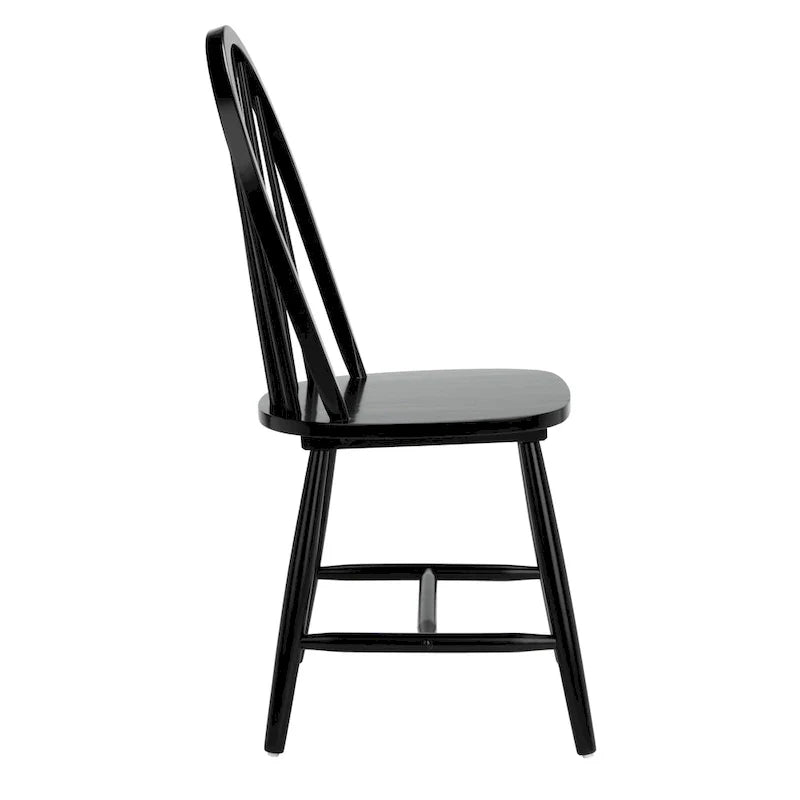 Set of 2 SAFAVIEH Delcie Oval Back Spindle Dining Chairs - Dimensions: 17.9" x 19.7" x 37" 15
