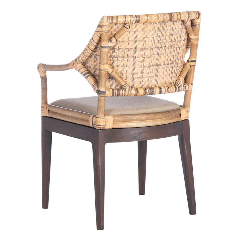 SAFAVIEH Saveta Honey Armchair - Dimensions: 23" W x 22.5" D x 34" H 11