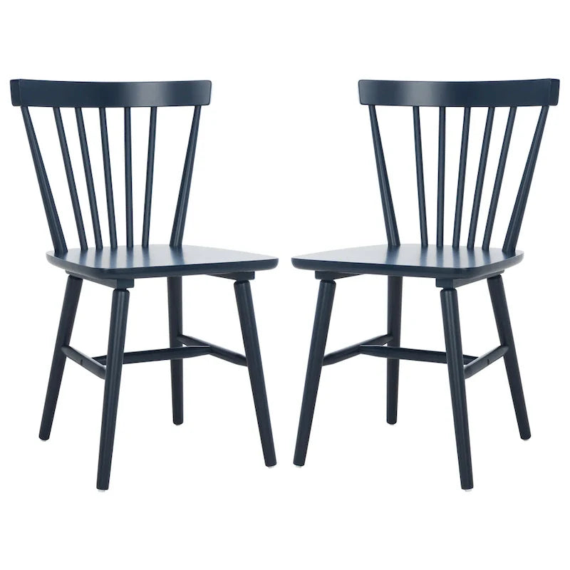 SAFAVIEH Signa Spindle Farmhouse Dining Chair Set (2 Chairs) - Dimensions: 20" W x 20" D x 33" H 8