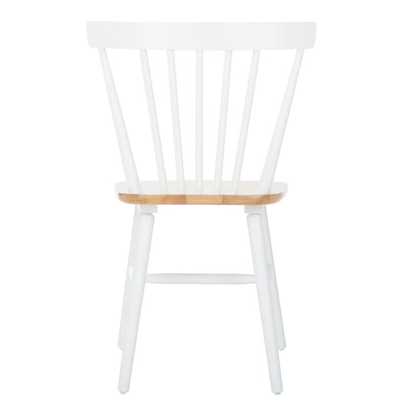 SAFAVIEH Signa Spindle Farmhouse Dining Chair Set (2 Chairs) - Dimensions: 20" W x 20" D x 33" H 20