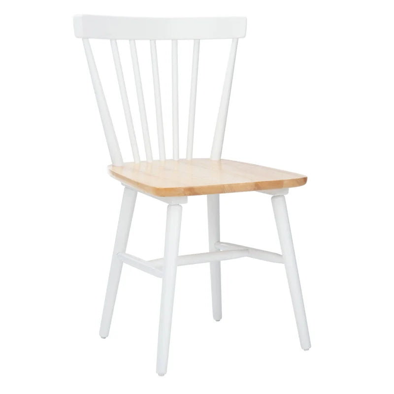 SAFAVIEH Signa Spindle Farmhouse Dining Chair Set (2 Chairs) - Dimensions: 20" W x 20" D x 33" H 25
