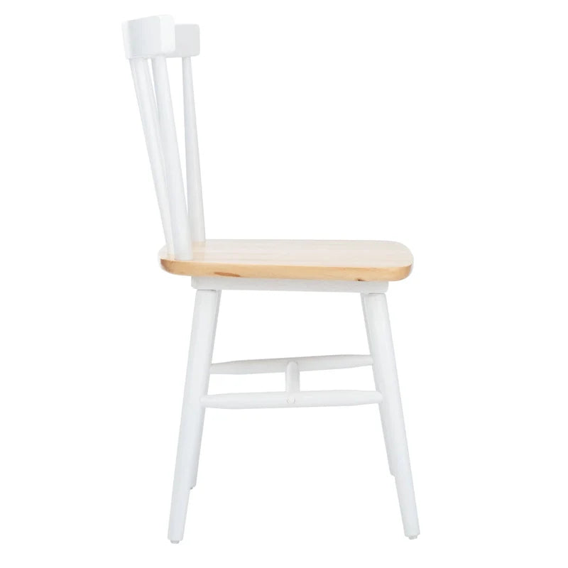 SAFAVIEH Signa Spindle Farmhouse Dining Chair Set (2 Chairs) - Dimensions: 20" W x 20" D x 33" H 26