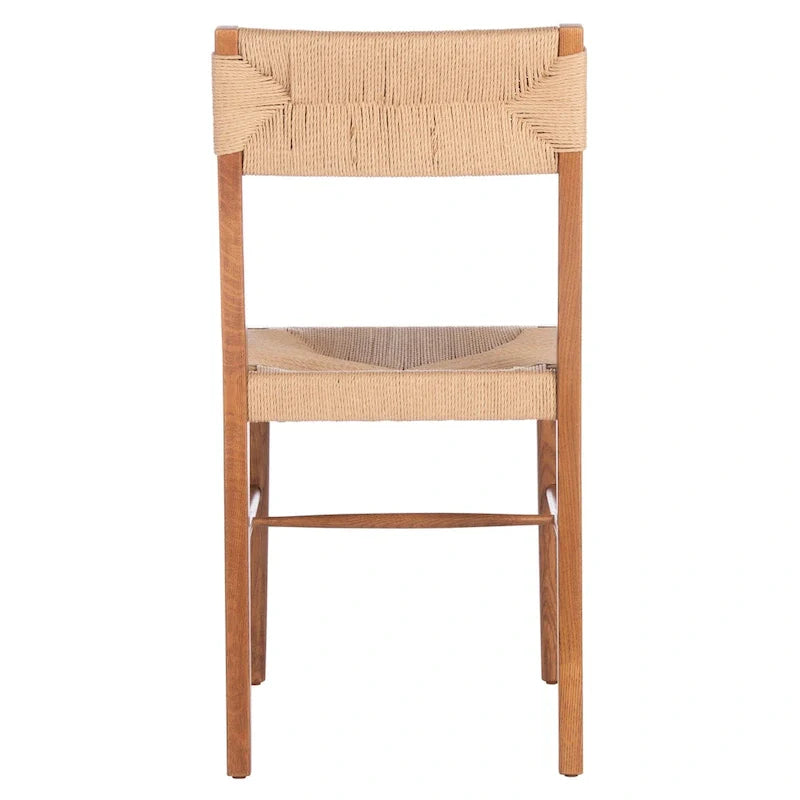 SAFAVIEH Couture Shazia Rattan Dining Chair Set (2 Pieces) - Dimensions: 16.3" W x 21.3" L x 34" H 5