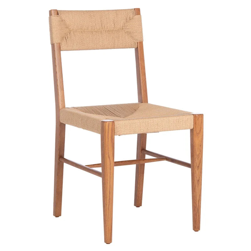SAFAVIEH Couture Shazia Rattan Dining Chair Set (2 Pieces) - Dimensions: 16.3" W x 21.3" L x 34" H 10