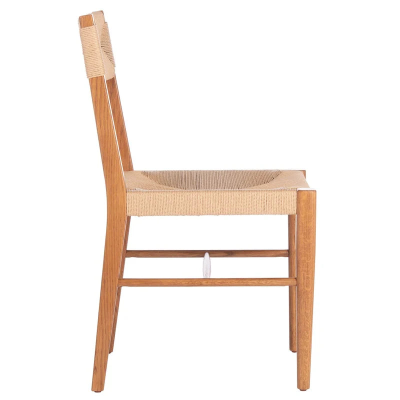 SAFAVIEH Couture Shazia Rattan Dining Chair Set (2 Pieces) - Dimensions: 16.3" W x 21.3" L x 34" H 11