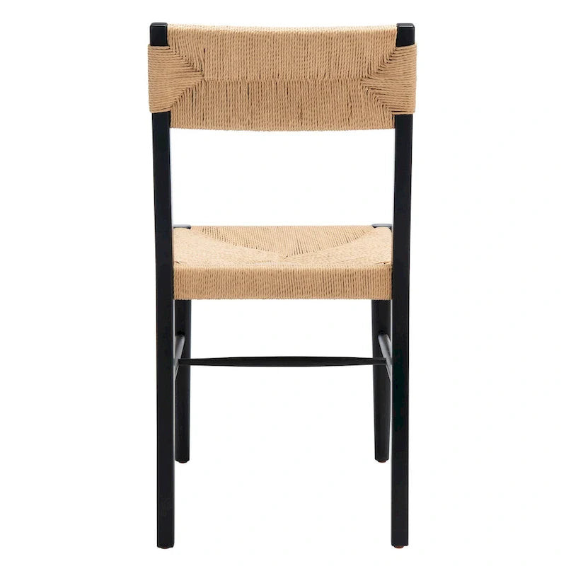 SAFAVIEH Couture Shazia Rattan Dining Chair Set (2 Pieces) - Dimensions: 16.3" W x 21.3" L x 34" H 15