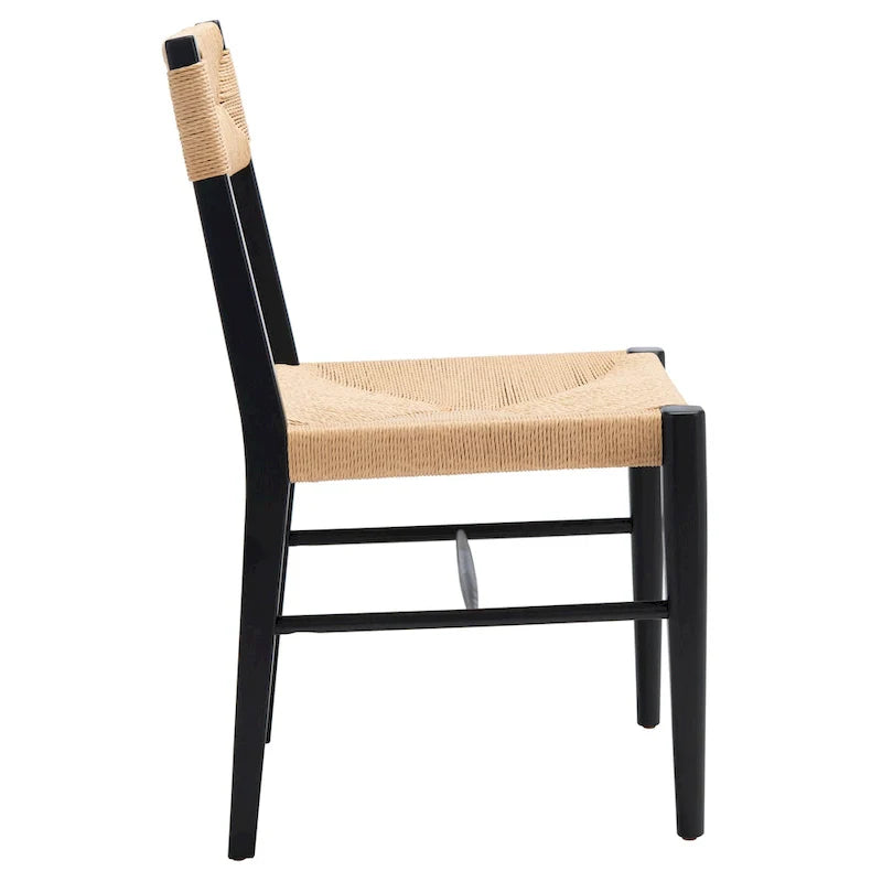 SAFAVIEH Couture Shazia Rattan Dining Chair Set (2 Pieces) - Dimensions: 16.3" W x 21.3" L x 34" H 20