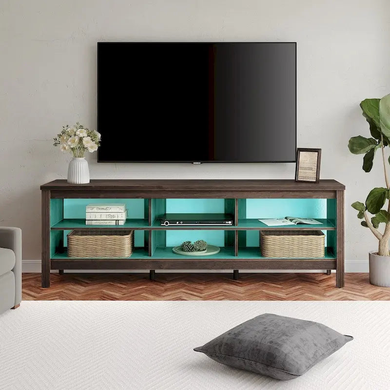 Classic 70-Inch TV Stand for 75-Inch TVs - Elegant Entertainment Center Console 47