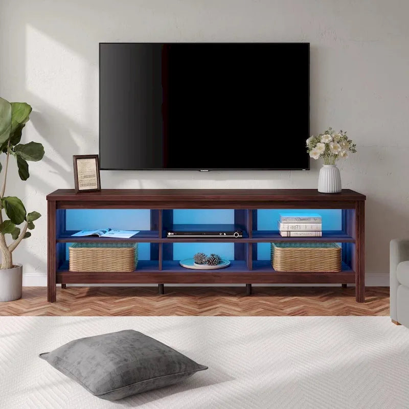 Classic 70-Inch TV Stand for 75-Inch TVs - Elegant Entertainment Center Console 15
