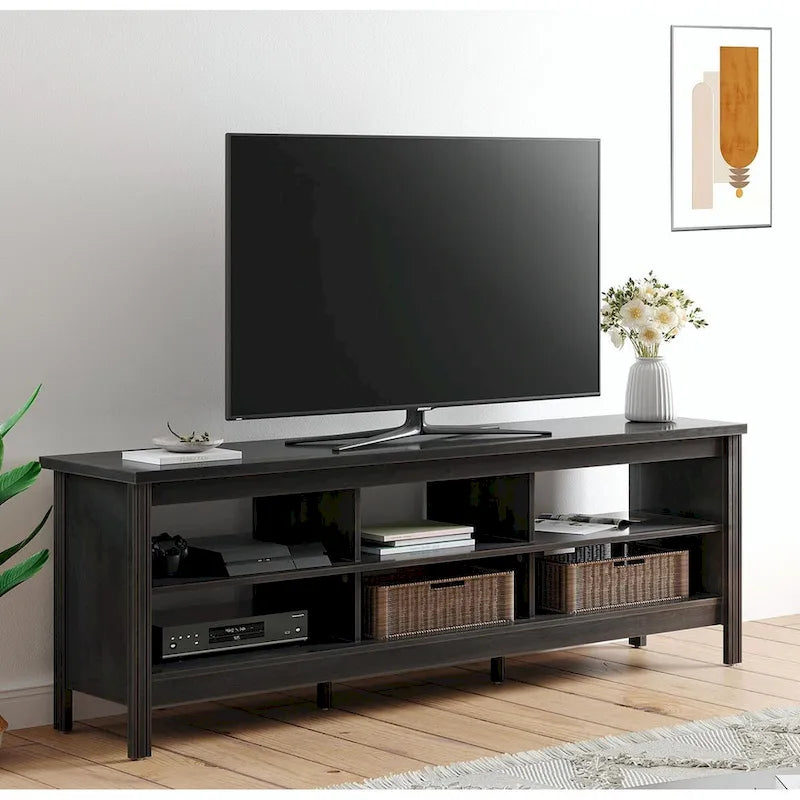 Classic 70-Inch TV Stand for 75-Inch TVs - Elegant Entertainment Center Console 16
