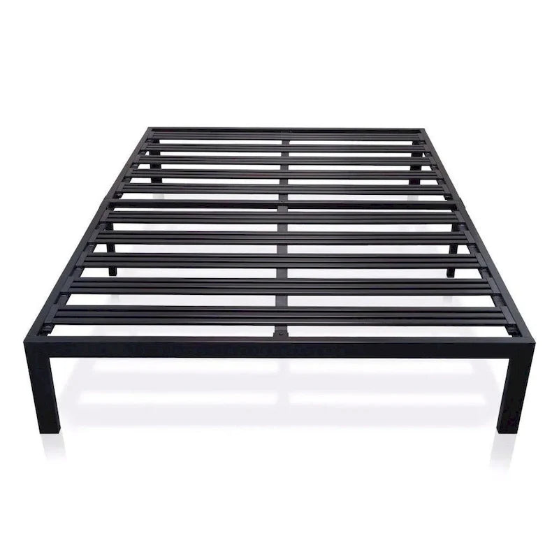 Sturdy King Metal Platform Bed Frame with Durable Slats 1